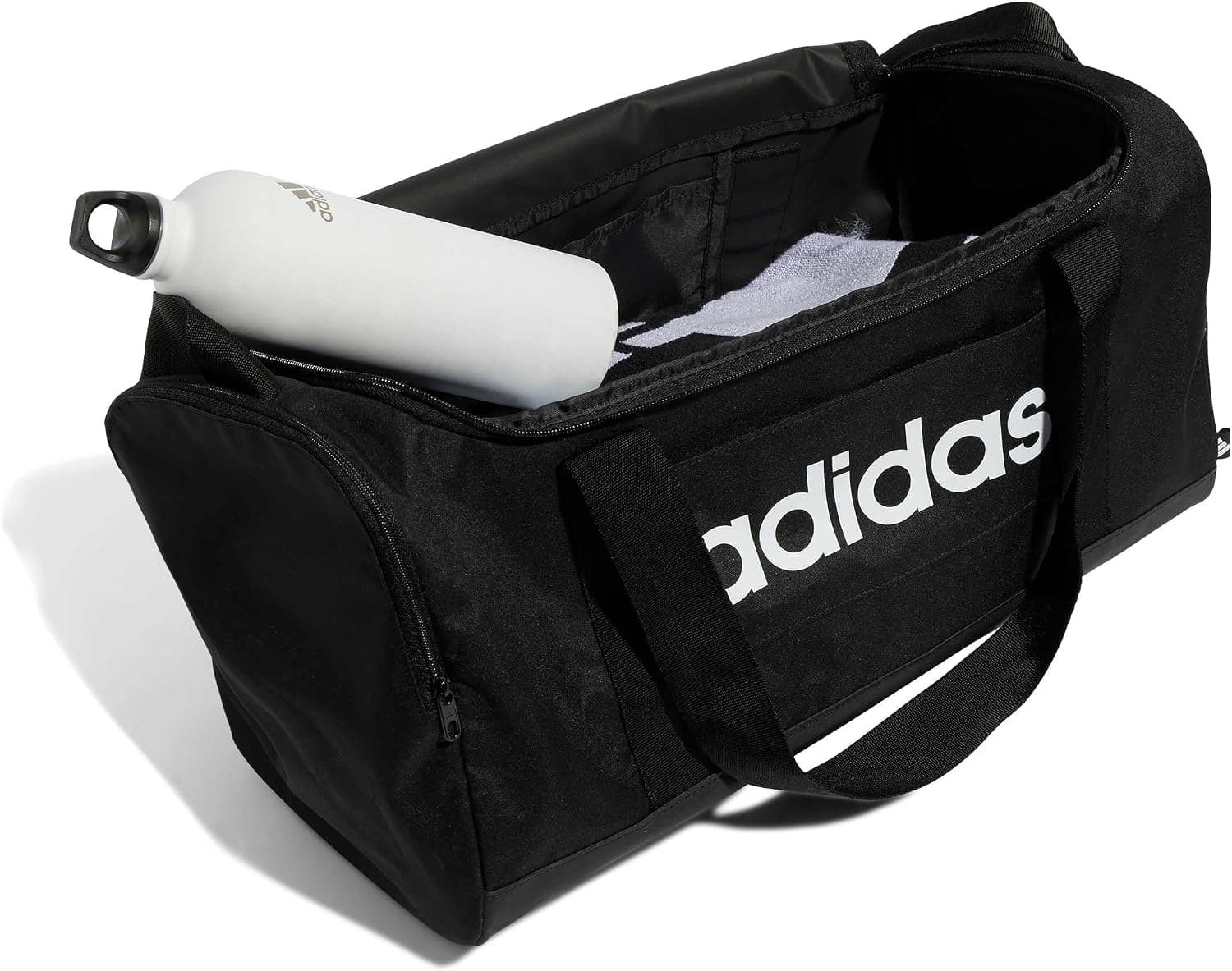 ساک ورزشی یونیسکس adidas مدل LINEAR DUFFEL S مشکی و سفید ساک ورزشی یونیسکس adidas مدل LINEAR DUFFEL S مشکی و سفید