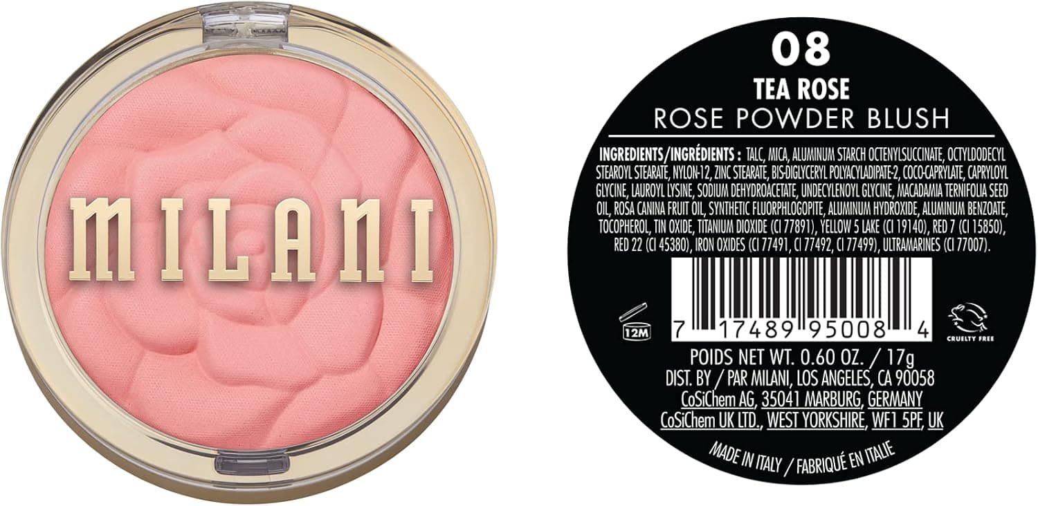 رژگونه پودری Milani رنگ Tea مدل 08 رژگونه پودری Milani رنگ Tea مدل 08