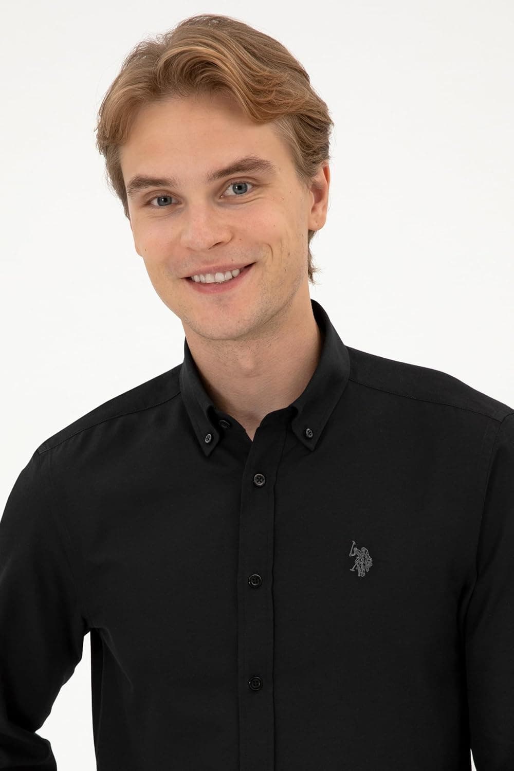 پیراهن مردانه U.S. POLO ASSN. مشکی بیسیک مدل 50324708-VR046 پیراهن مردانه U.S. POLO ASSN. مشکی بیسیک مدل 50324708-VR046