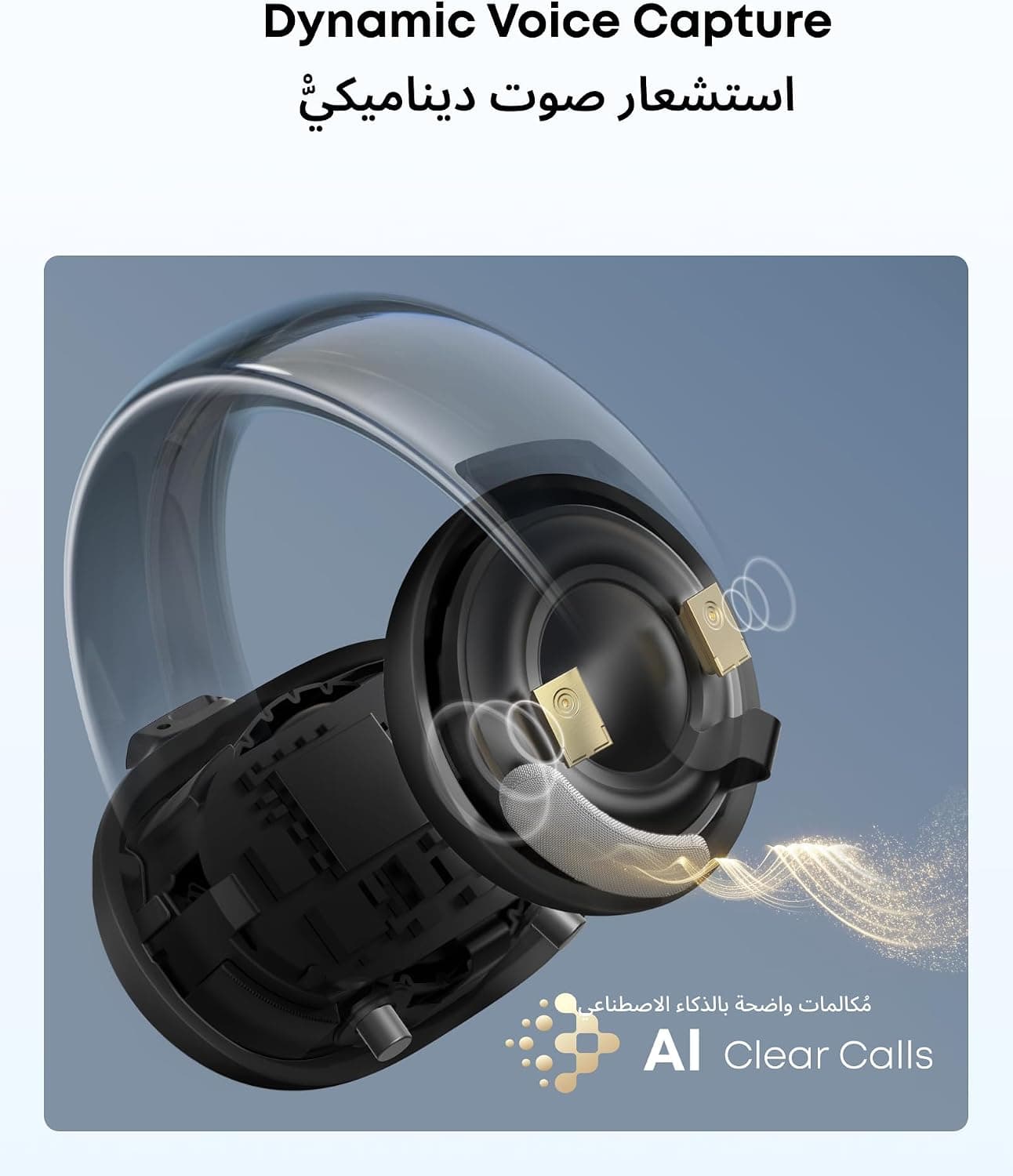 ایرباد گوشباز Soundcore مدل AeroClip با گیره ایرباد گوشباز Soundcore مدل AeroClip با گیره