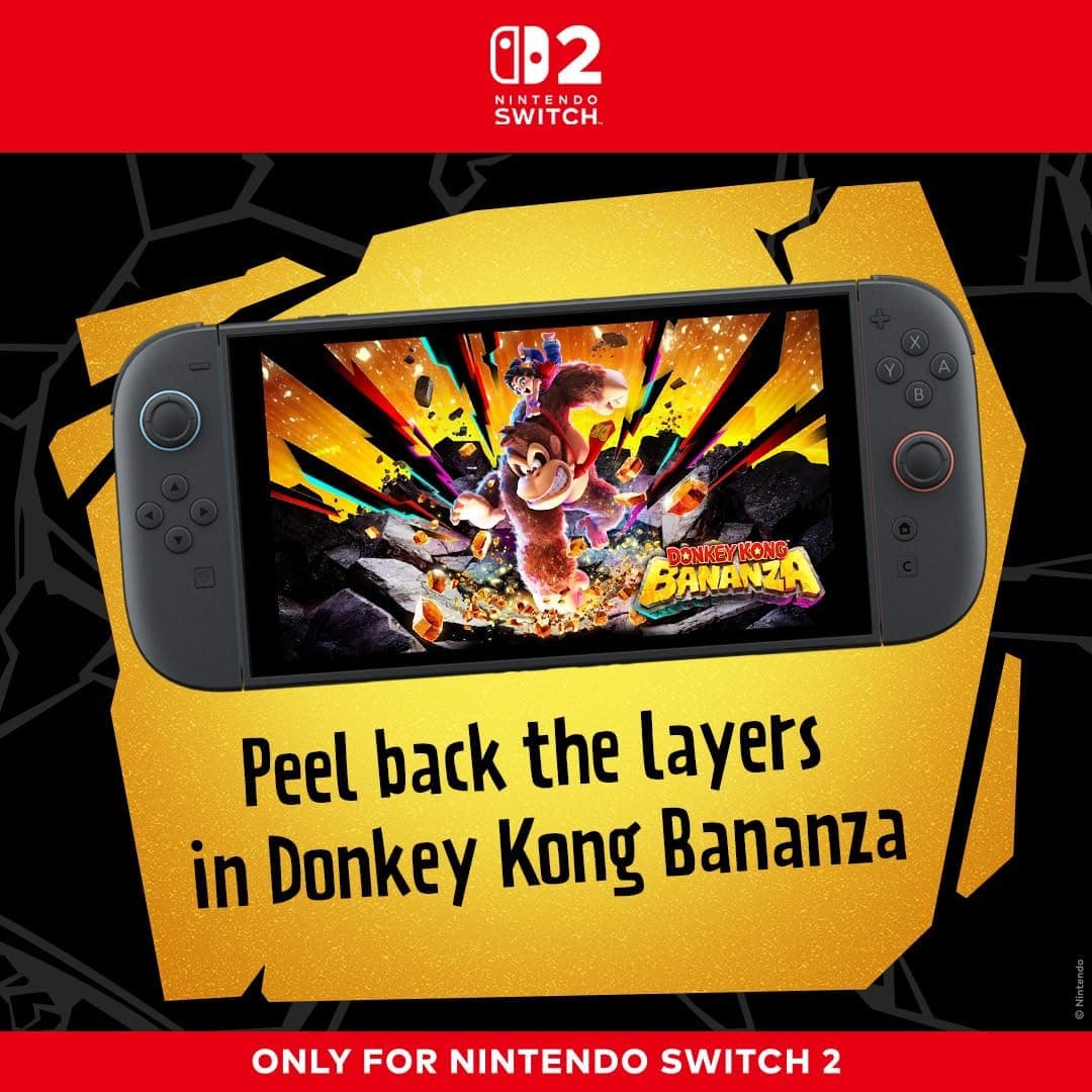 بازی ویدیویی Nintendo برای Nintendo Switch 2 مدل Donkey Kong Bananza بازی ویدیویی Nintendo برای Nintendo Switch 2 مدل Donkey Kong Bananza