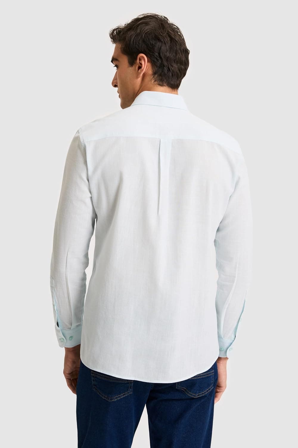 پیراهن مردانه آستینبلند ساده سبز U.S. POLO ASSN. مدل 50324660 VR016 پیراهن مردانه آستینبلند ساده سبز U.S. POLO ASSN. مدل 50324660 VR016