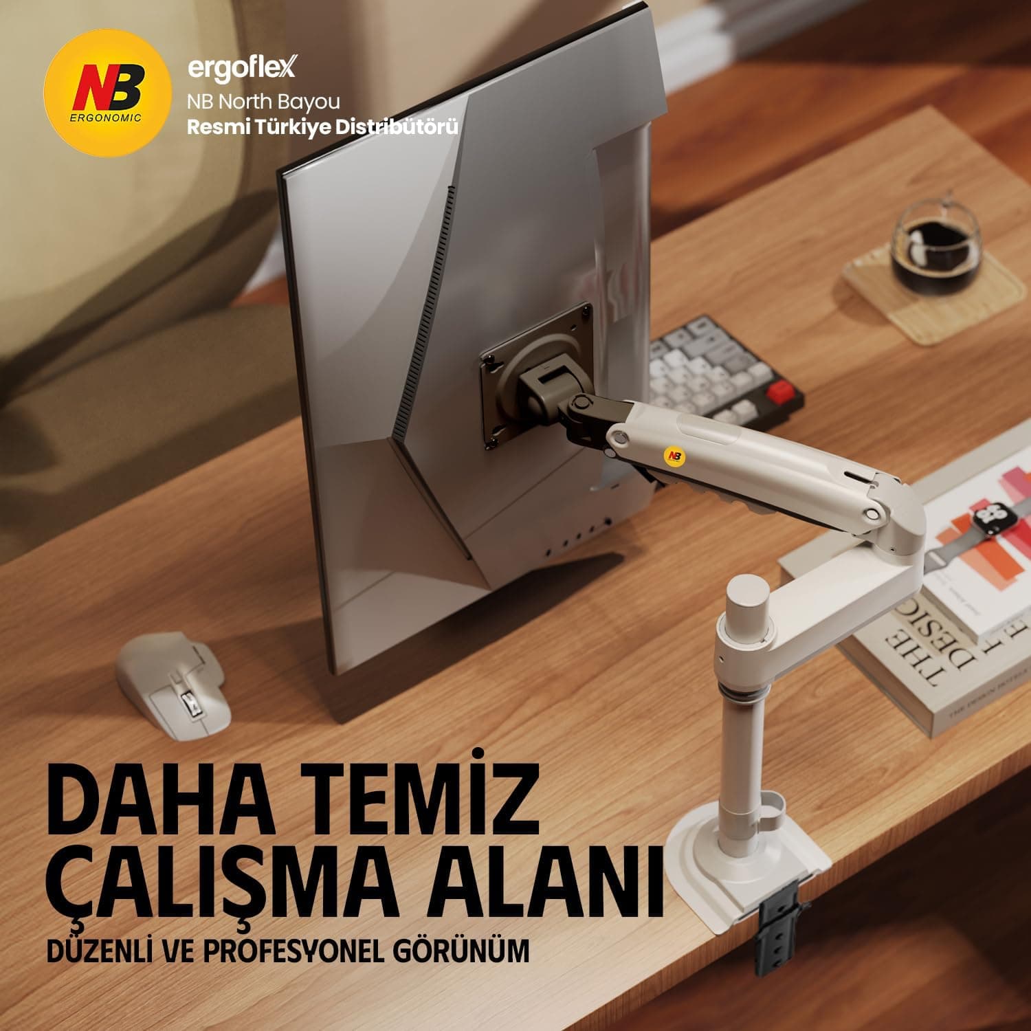 پایه مانیتور ergoflex ارگونومیک 17 پایه مانیتور ergoflex ارگونومیک 17
