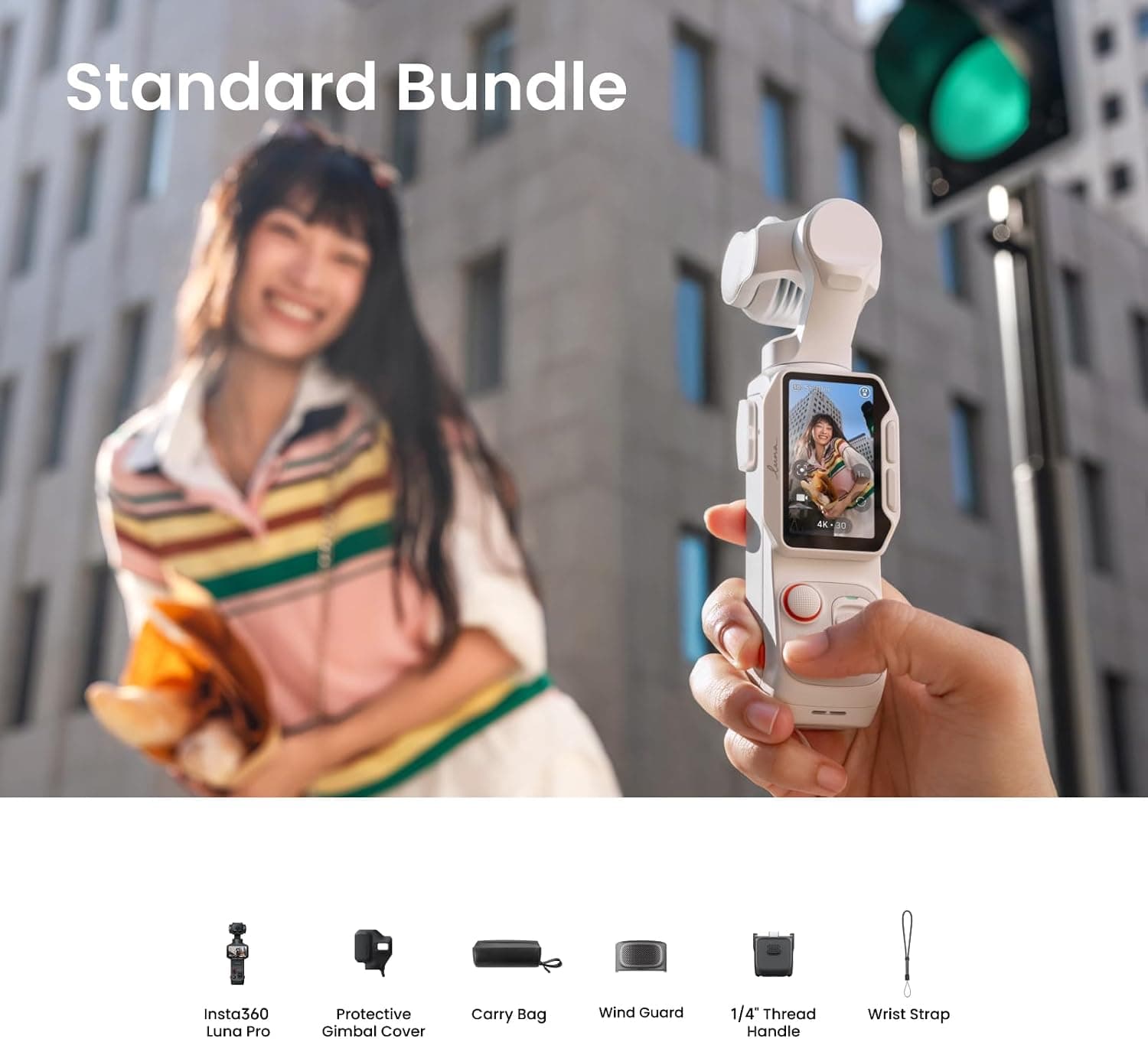 دوربین ولاگ Insta360 Luna Pro لنز Leica 8K مشکی کیهانی دوربین ولاگ Insta360 Luna Pro لنز Leica 8K مشکی کیهانی
