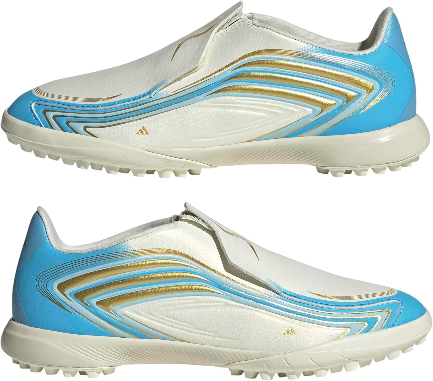 کفش فوتبال چمن مصنوعی بدون بند کودکان adidas مدل F50 Messi League کفش فوتبال چمن مصنوعی بدون بند کودکان adidas مدل F50 Messi League