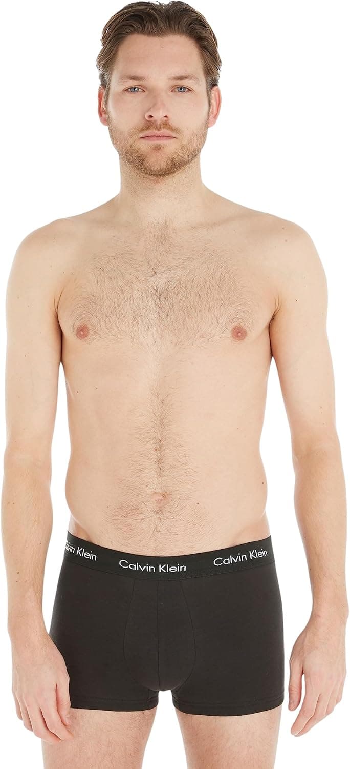 باکسر مردانه Calvin Klein کمر کم 3pk باکسر مردانه Calvin Klein کمر کم 3pk