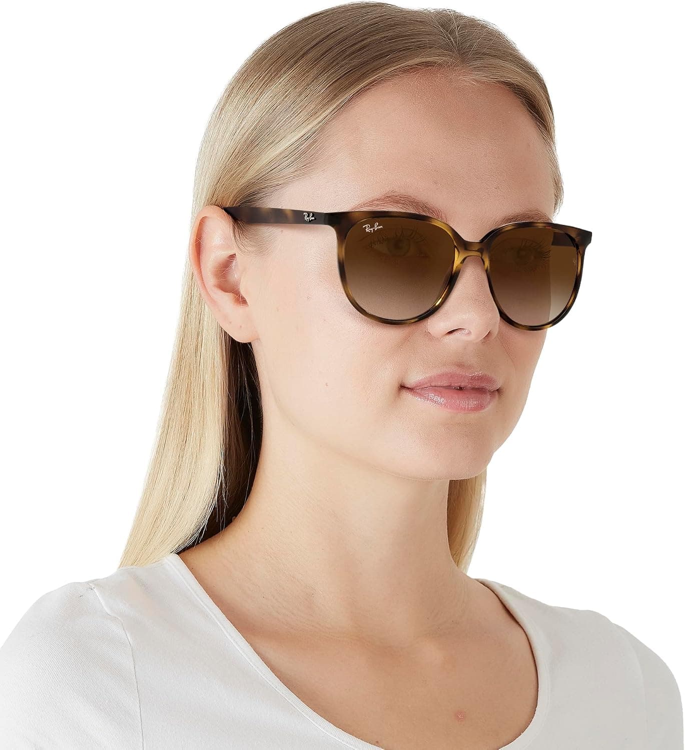 عینک آفتابی زنانه Ray-Ban مربعی مدل Rb4378 عینک آفتابی زنانه Ray-Ban مربعی مدل Rb4378