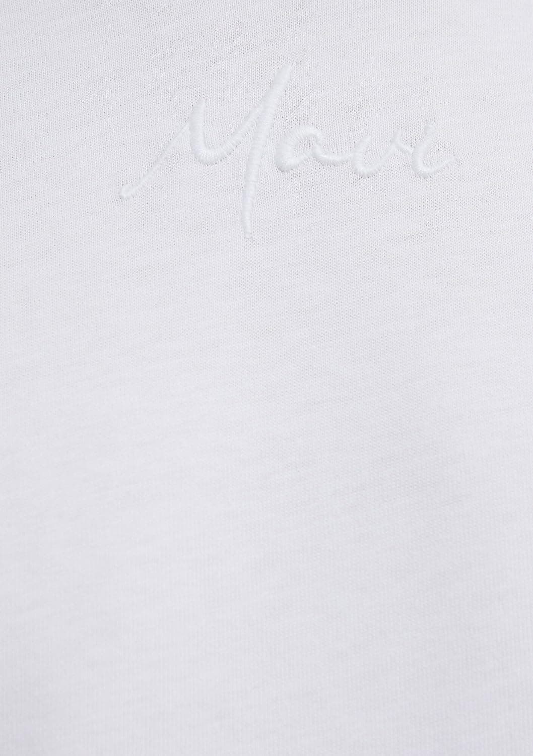تیشرت مردانه Mavi سفید گلدوزیشده ریلکس فیت مدل 0613130-620 تیشرت مردانه Mavi سفید گلدوزیشده ریلکس فیت مدل 0613130-620