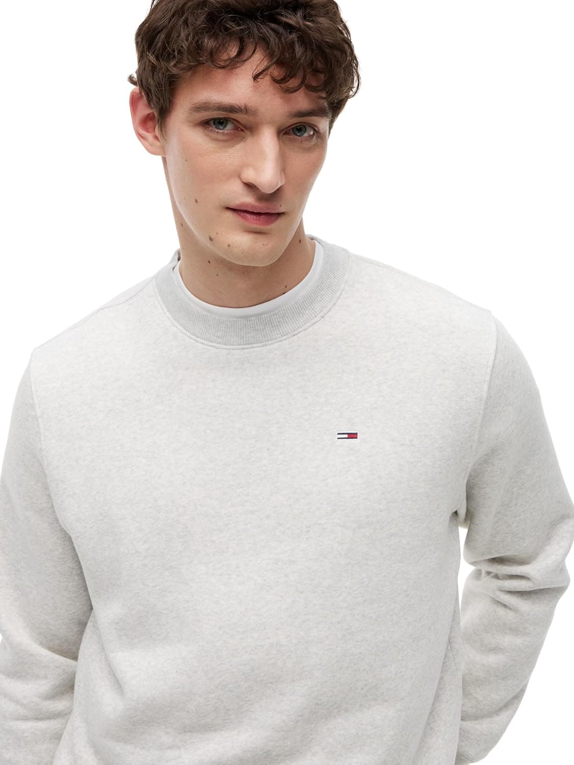 سوئیشرت مردانه Tommy Jeans مدل TJM REG S FLAG CREW سوئیشرت مردانه Tommy Jeans مدل TJM REG S FLAG CREW