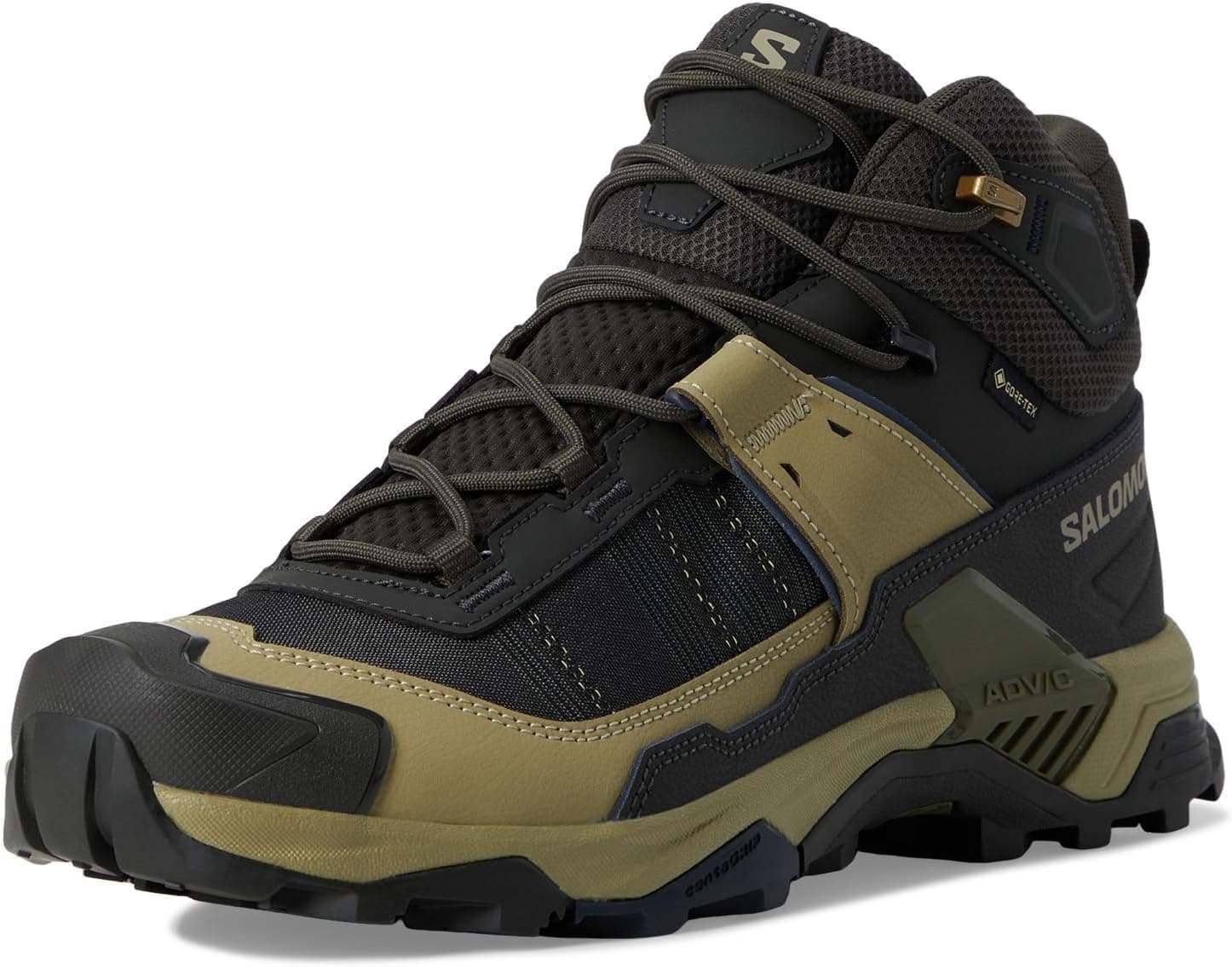 کفش کوهنوردی مردانه Salomon مدل X Ultra 5 Mid GTX کفش کوهنوردی مردانه Salomon مدل X Ultra 5 Mid GTX