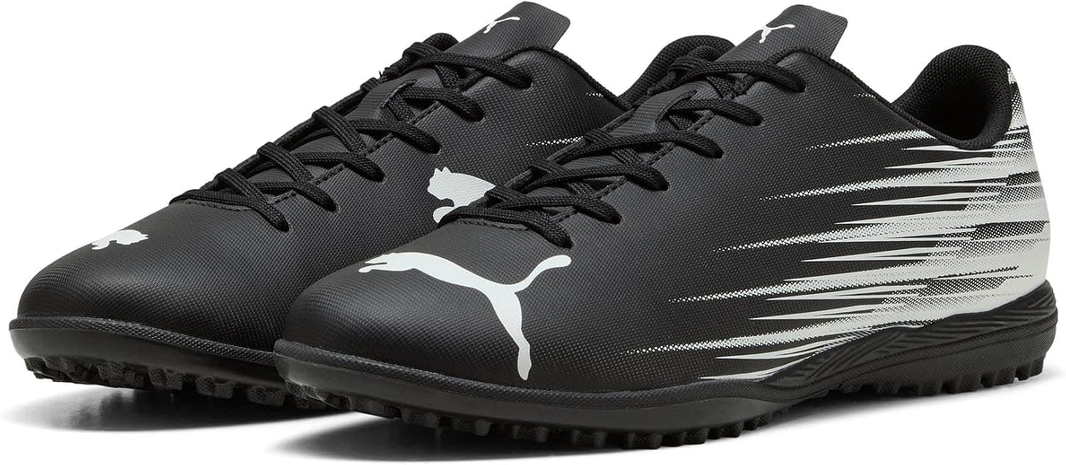 کفش فوتبال مردانه PUMA مشکی-سفید مدل ATTACANTO II TT کفش فوتبال مردانه PUMA مشکی-سفید مدل ATTACANTO II TT
