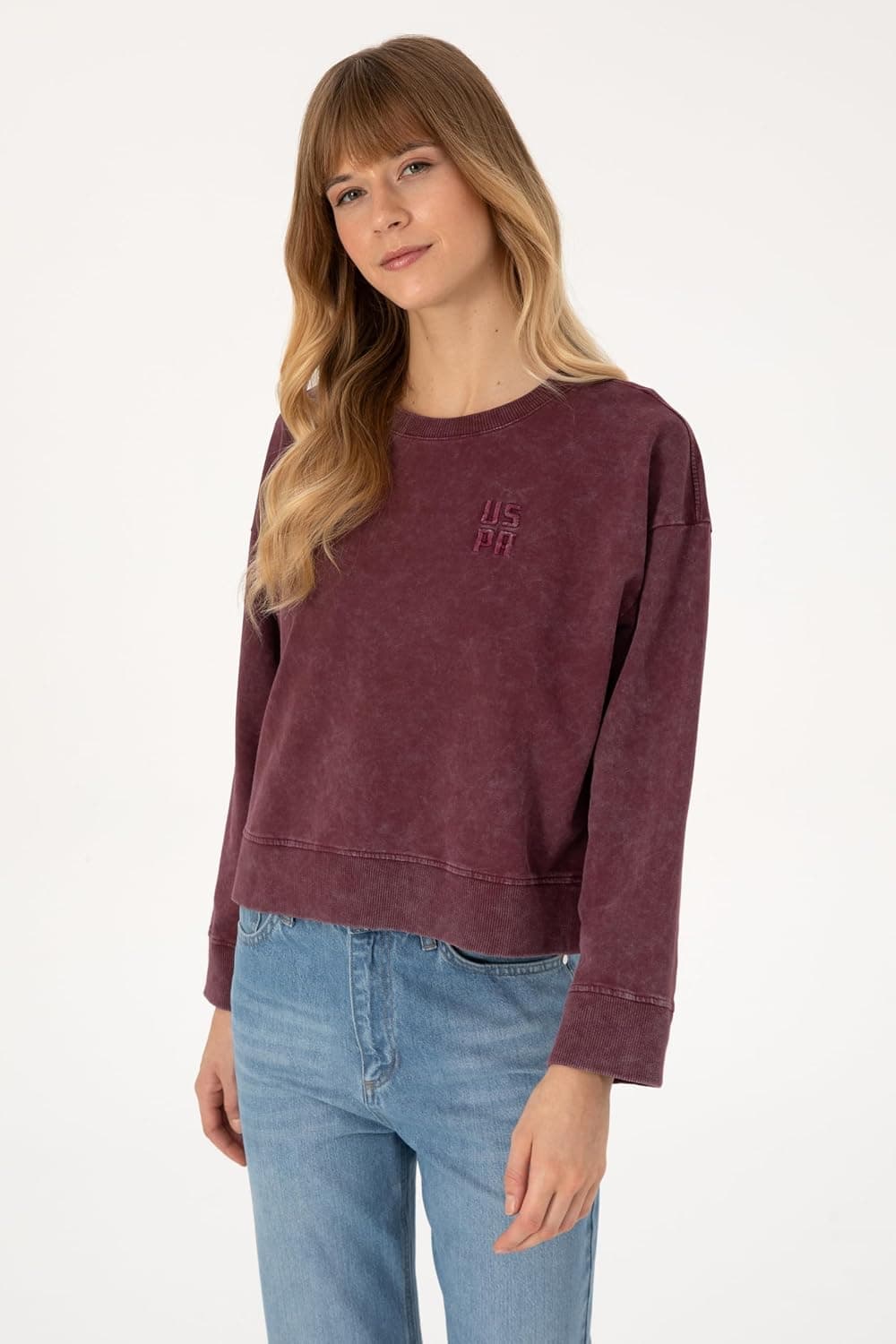 سویشرت زنانه U.S. POLO ASSN. قهوهای موشی مدل 50314186-VR052 سویشرت زنانه U.S. POLO ASSN. قهوهای موشی مدل 50314186-VR052