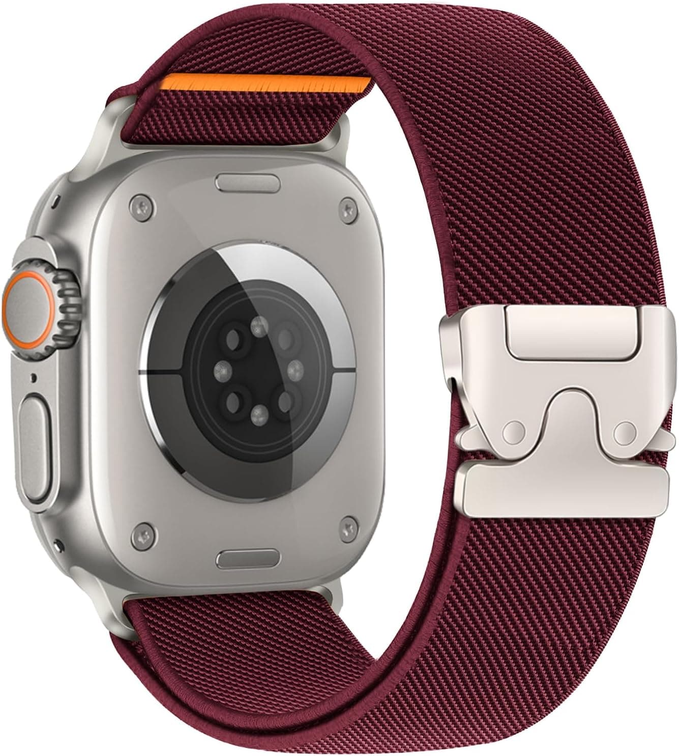 بند ساعت اپل واچ DMVEIMAL نایلونی Solo Loop کشسان سگک پاراشوت 38-49mm بند ساعت اپل واچ DMVEIMAL نایلونی Solo Loop کشسان سگک پاراشوت 38-49mm
