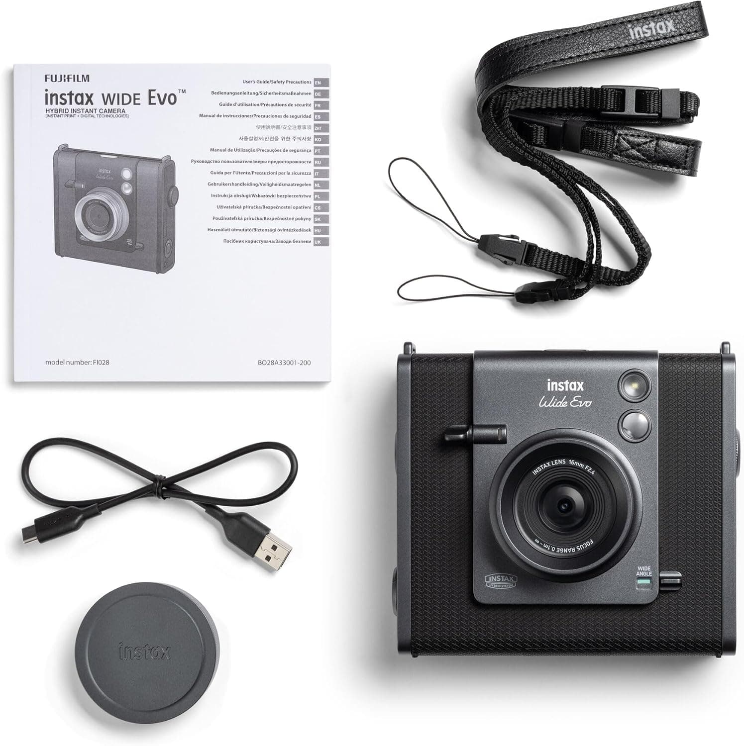 دوربین چاپ سریع و پرینتر ۲ در ۱ instax WIDE EVO با نمایشگر LCD پشتی دوربین چاپ سریع و پرینتر ۲ در ۱ instax WIDE EVO با نمایشگر LCD پشتی