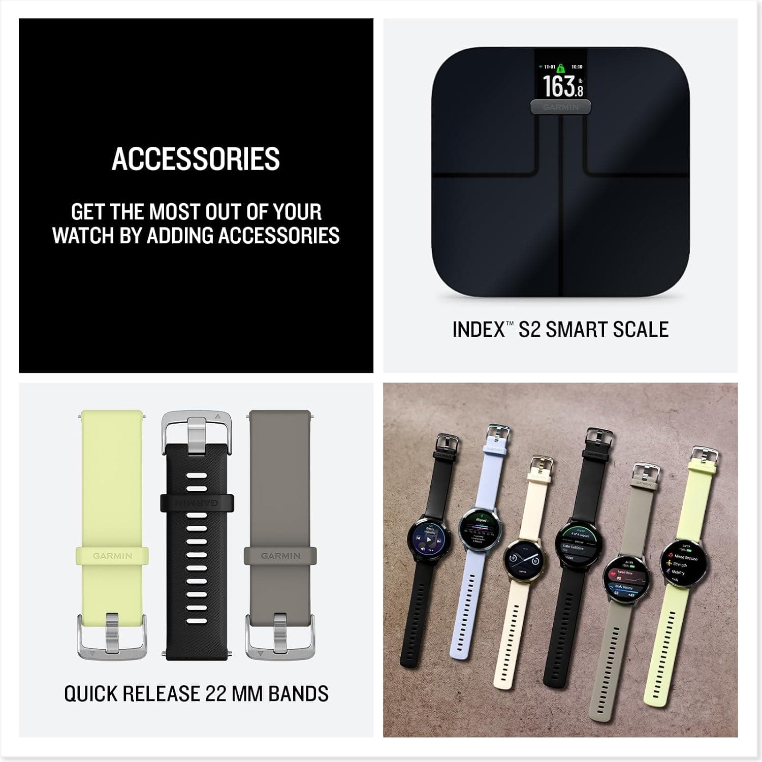 ساعت هوشمند Garmin با بند سیلیکونی نقرهای و زرد مدل Venu 4-45 mm ساعت هوشمند Garmin با بند سیلیکونی نقرهای و زرد مدل Venu 4-45 mm