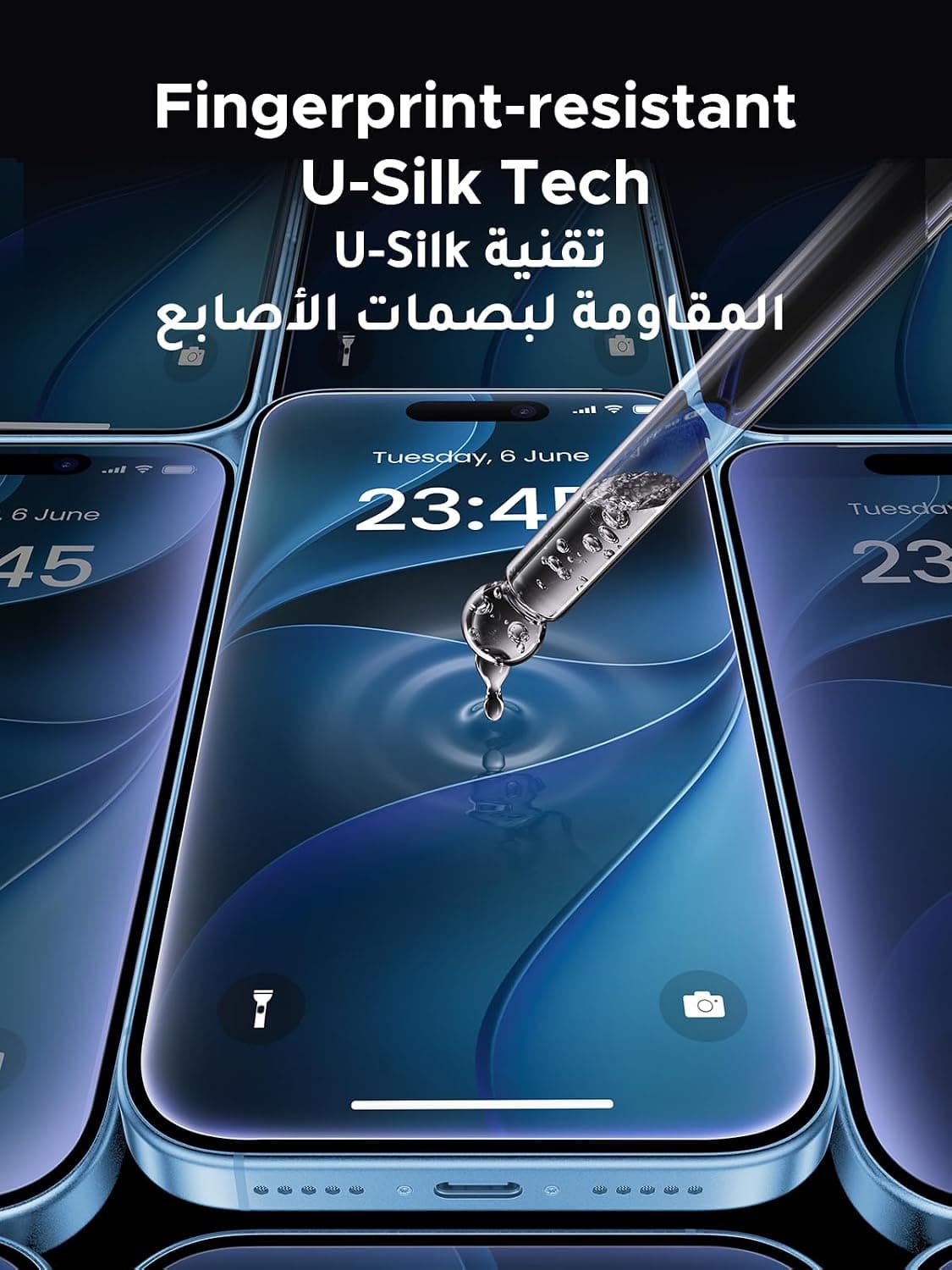 محافظ صفحه نمایش UGREEN iPhone 18 Pro Max/17 Pro Max تراز خودکار 2 Pack محافظ صفحه نمایش UGREEN iPhone 18 Pro Max/17 Pro Max تراز خودکار 2 Pack
