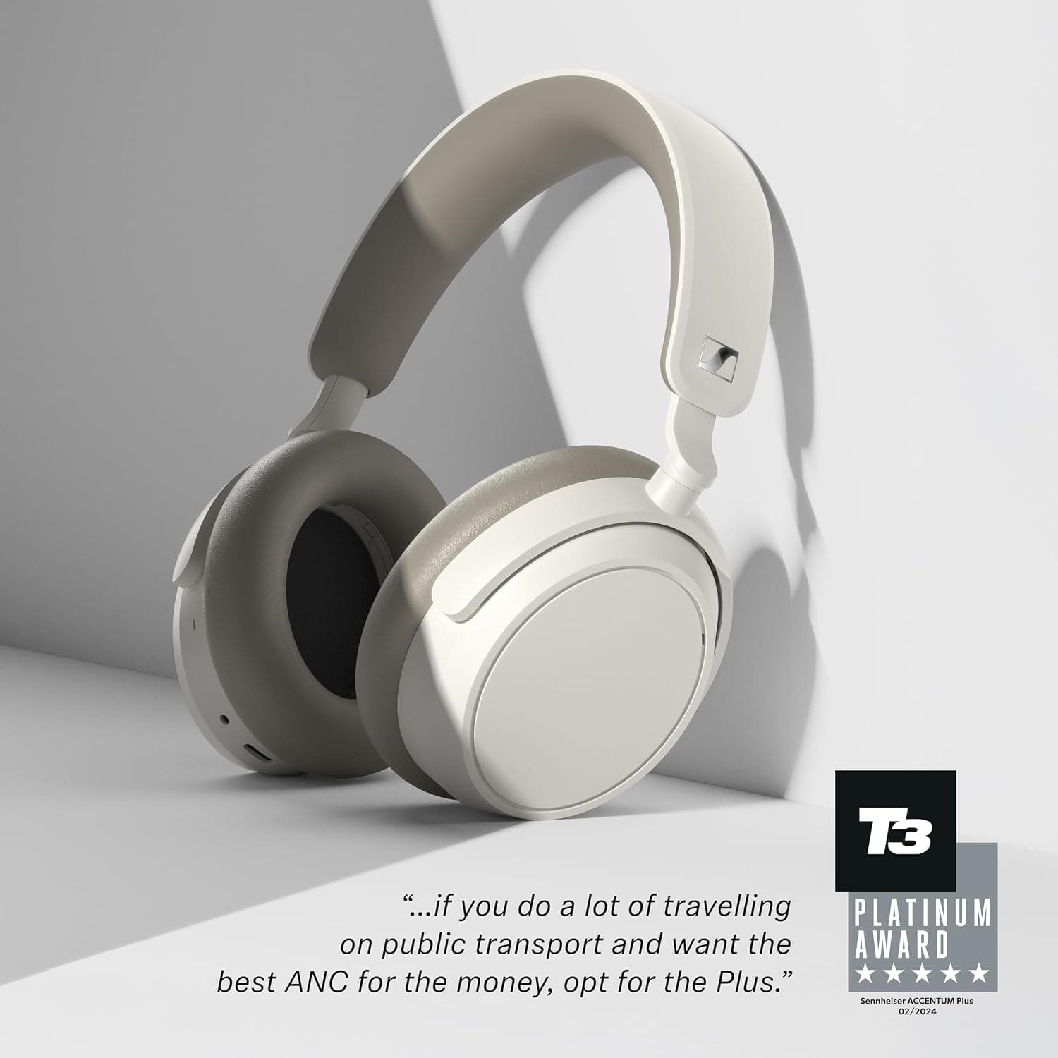 هدفون بیسیم Sennheiser ACCENTUM Plus مشکی با حذف نویز هیبریدی تطبیقی هدفون بیسیم Sennheiser ACCENTUM Plus مشکی با حذف نویز هیبریدی تطبیقی