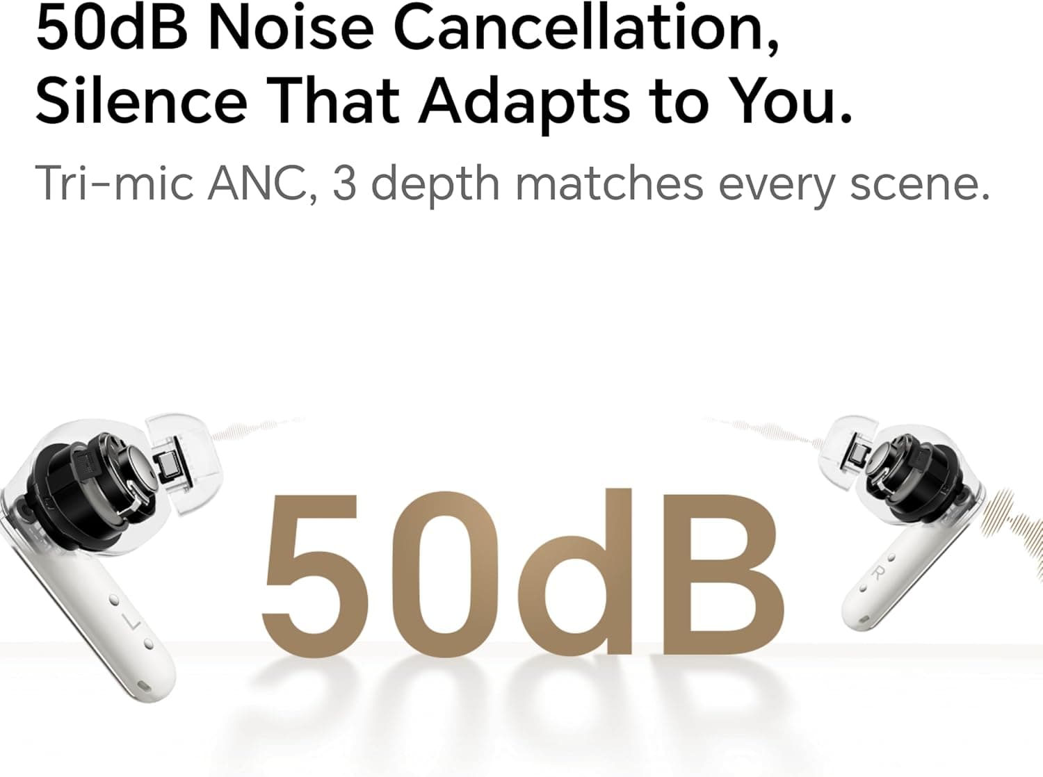 ایرباد HONOR با حذف نویز فعال و مترجم هوش مصنوعی Earbuds 4 مشکی ایرباد HONOR با حذف نویز فعال و مترجم هوش مصنوعی Earbuds 4 مشکی