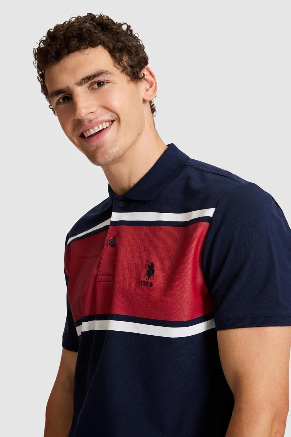 تیشرت مردانه U.S. POLO ASSN. سفید مدل 50326938-VR013 تیشرت مردانه U.S. POLO ASSN. سفید مدل 50326938-VR013