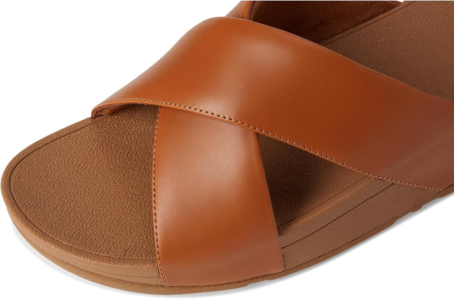 صندل زنانه Fitflop چرمی اسلاید بند متقاطع روباز مدل Lulu صندل زنانه Fitflop چرمی اسلاید بند متقاطع روباز مدل Lulu