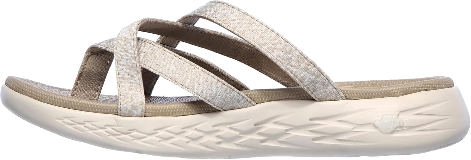صندل زنانه Skechers تخت ON-THE-GO مدل 600-140004 صندل زنانه Skechers تخت ON-THE-GO مدل 600-140004