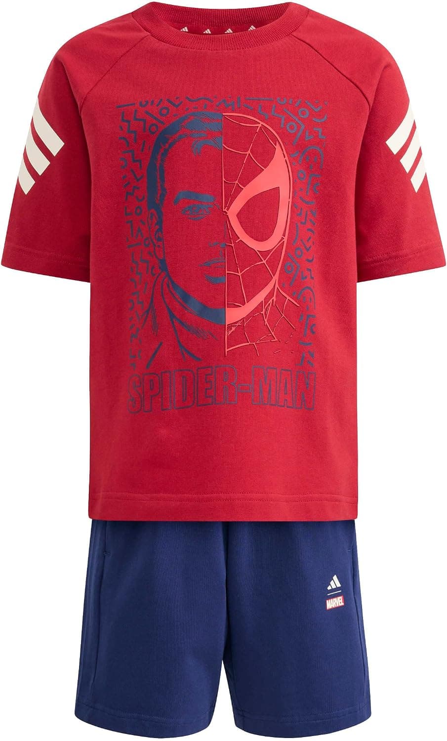 ست ورزشی کودک adidas مدل MARVEL SPIDER-MAN ست ورزشی کودک adidas مدل MARVEL SPIDER-MAN