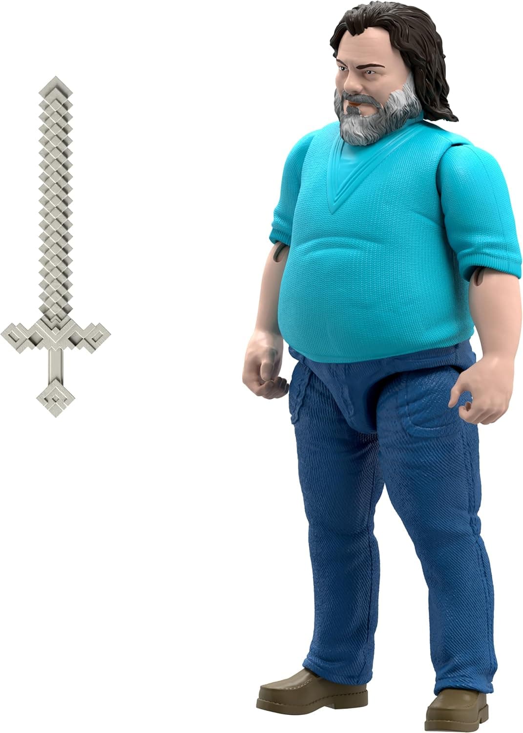 فیگور Mattel Minecraft بزرگ فیلم مدل Steve فیگور Mattel Minecraft بزرگ فیلم مدل Steve