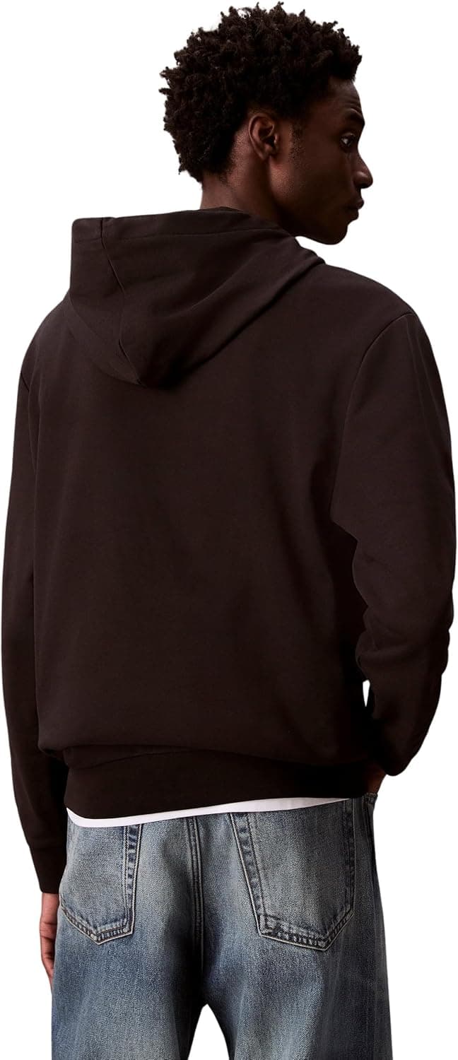 سوئیشرت هودی مردانه Calvin Klein با آرم مدل LS EU 350TERRY سوئیشرت هودی مردانه Calvin Klein با آرم مدل LS EU 350TERRY