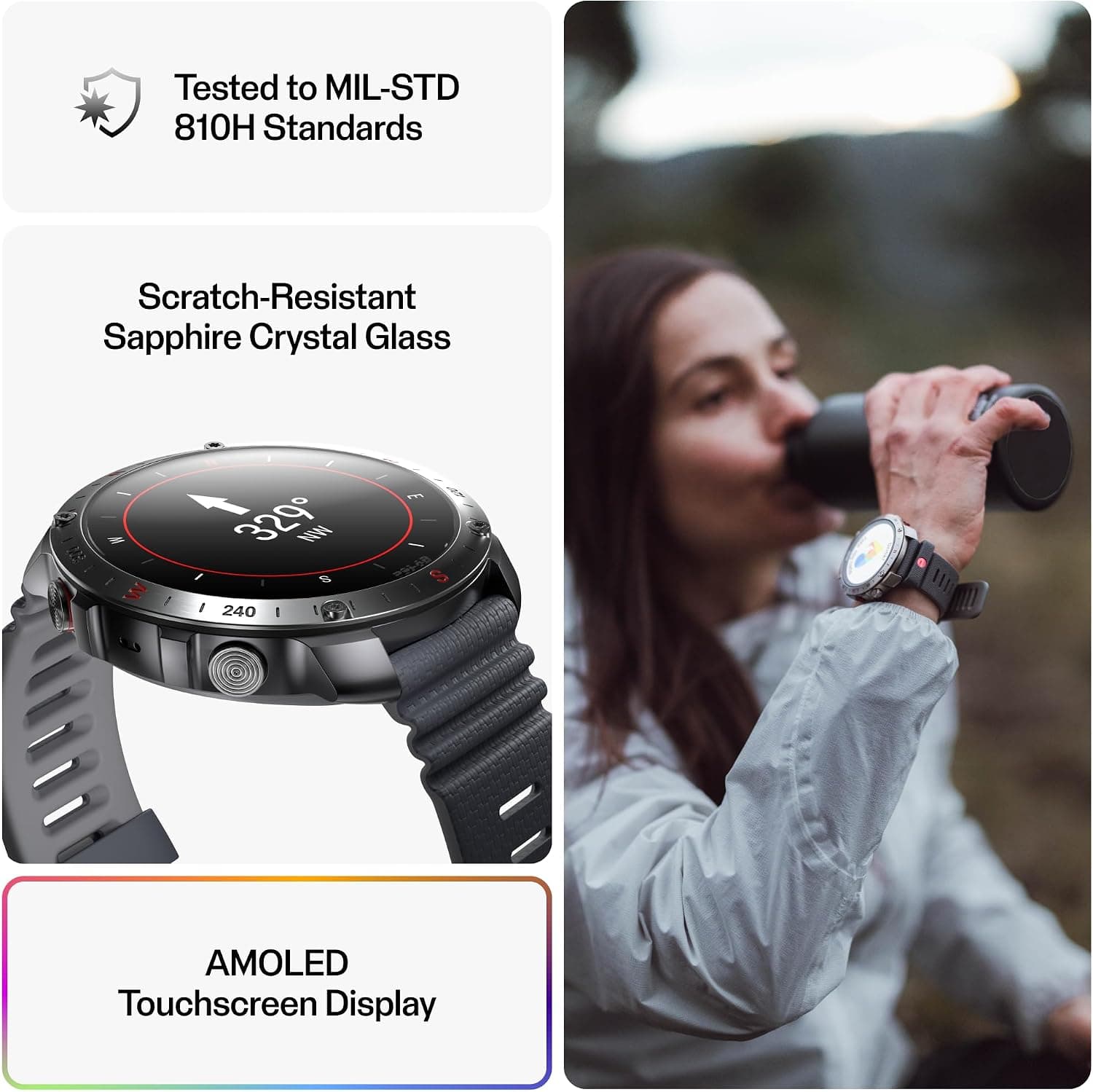 ساعت هوشمند ورزشی Polar با GPS مدل Grit X2 Pro ساعت هوشمند ورزشی Polar با GPS مدل Grit X2 Pro