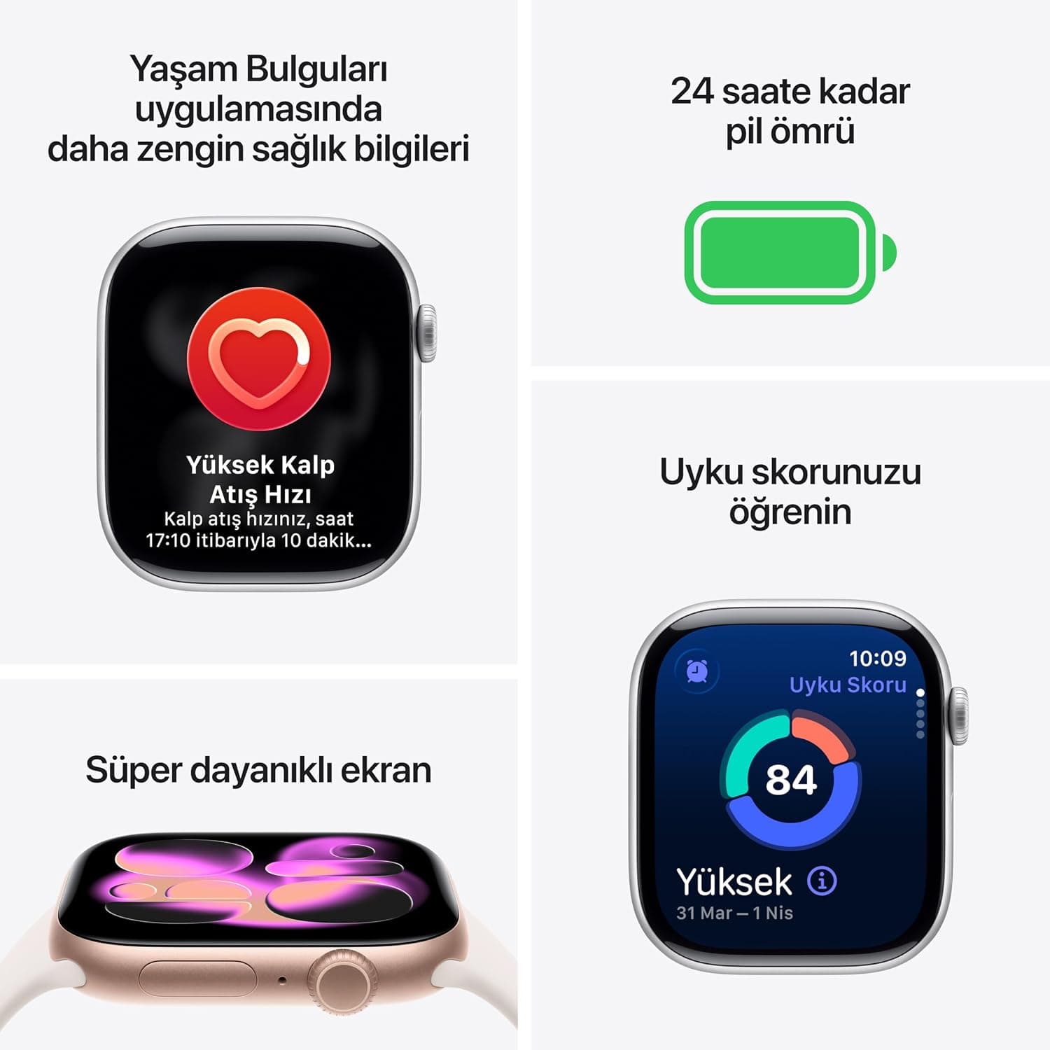 ساعت هوشمند Apple Watch Series 11 GPS با بدنه آلومینیومی مشکی 46 mm و بند ورزشی مشکی M/L ساعت هوشمند Apple Watch Series 11 GPS با بدنه آلومینیومی مشکی 46 mm و بند ورزشی مشکی M/L
