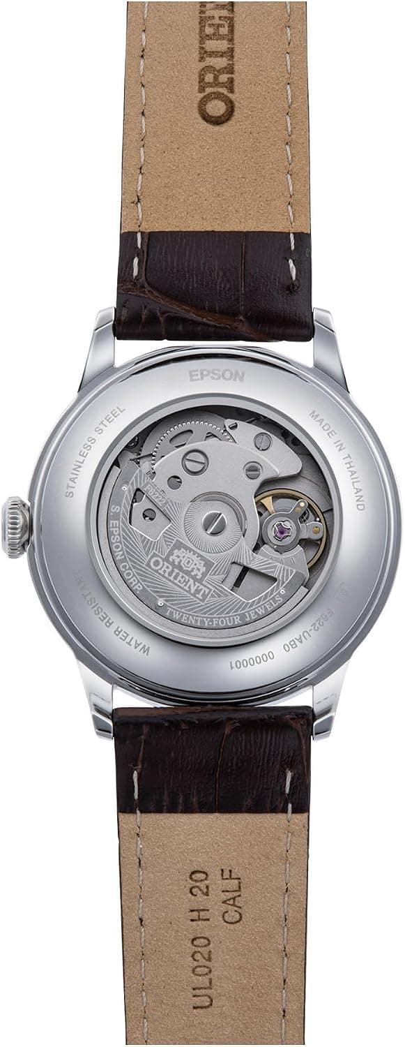ساعت مچی مردانه Orient مدل Bambino Version 7 اتوماتیک/کوکی دستی 38.4mm ساعت مچی مردانه Orient مدل Bambino Version 7 اتوماتیک/کوکی دستی 38.4mm
