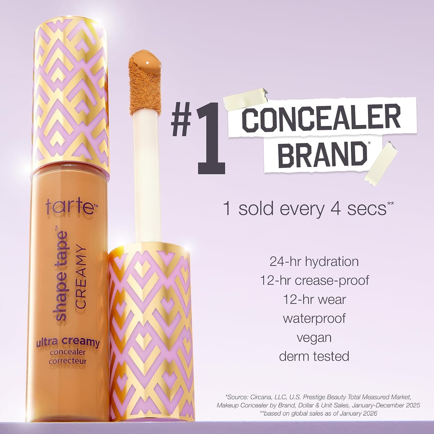کانسیلر کرمی Tarte مدل Shape Tape سایه روشن خنثی 16N کانسیلر کرمی Tarte مدل Shape Tape سایه روشن خنثی 16N