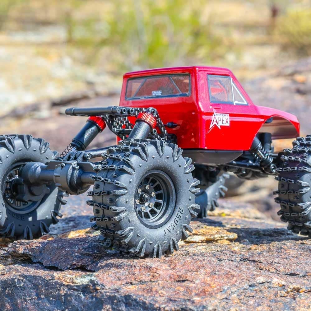 ماشین کنترلی صخرهنورد برقی بزرگسالان Redcat Racing چهارچرخ محرک Ascent-18 APEX 1/18 براشلس کربن فایبر قرمز ماشین کنترلی صخرهنورد برقی بزرگسالان Redcat Racing چهارچرخ محرک Ascent-18 APEX 1/18 براشلس کربن فایبر قرمز