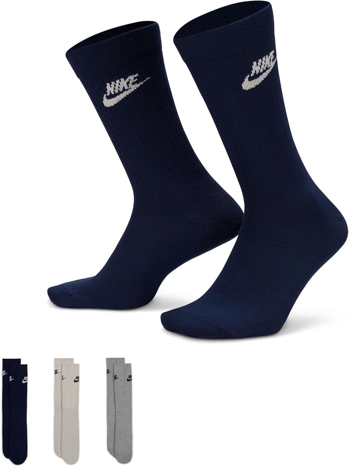 جوراب یونیسکس Nike مدل U NSW EVERYDAY ESSENTIAL CREW 3PR بسته 1 عددی جوراب یونیسکس Nike مدل U NSW EVERYDAY ESSENTIAL CREW 3PR بسته 1 عددی