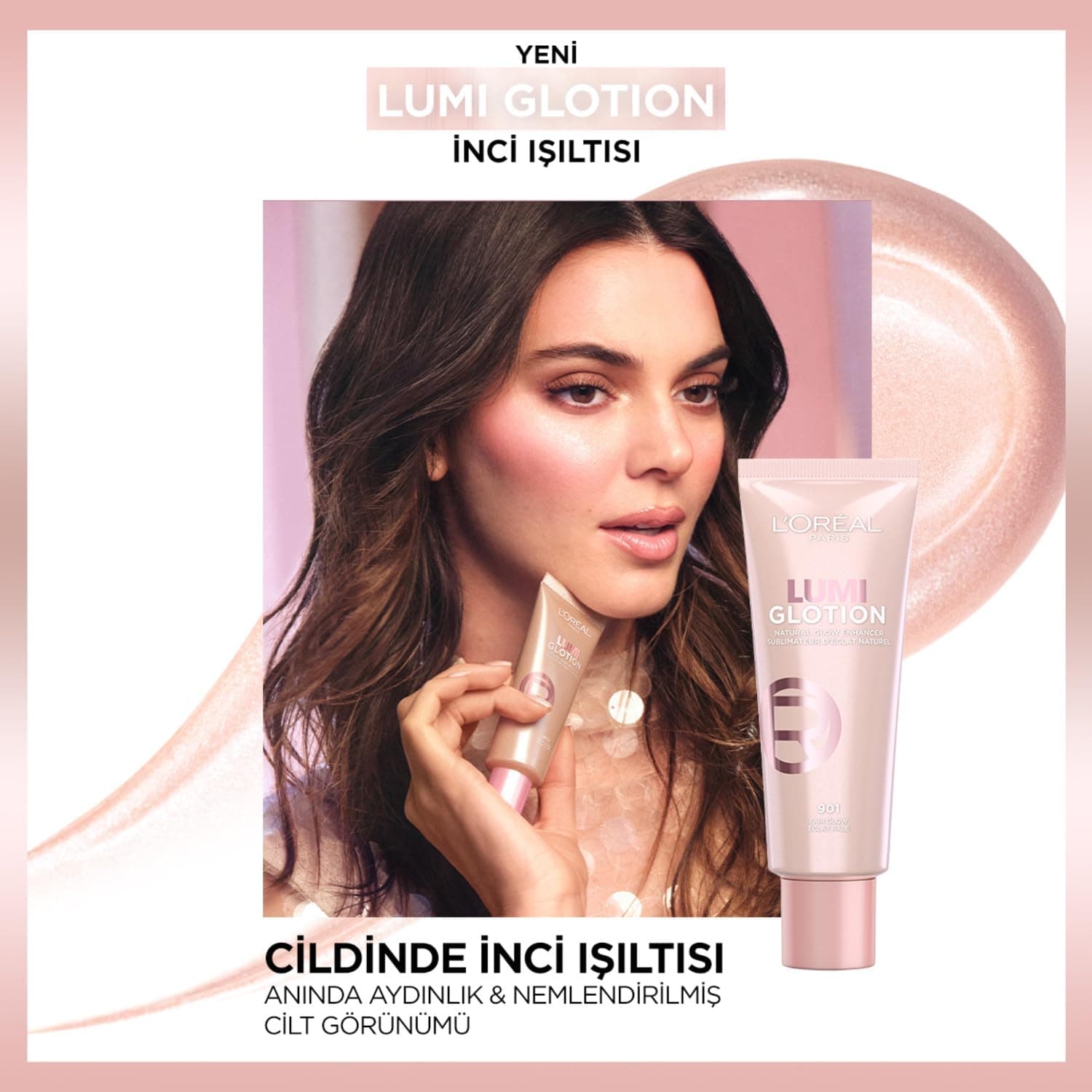 لوسیون روشنکننده با درخشش طبیعی L'Oreal Paris Glotion All-In-One رنگ 902 Light Glow 40 ml لوسیون روشنکننده با درخشش طبیعی L'Oreal Paris Glotion All-In-One رنگ 902 Light Glow 40 ml
