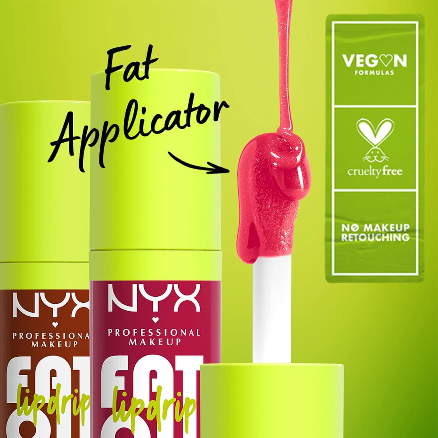 برق لب رنگی NYX PROFESSIONAL MAKEUP Fat Oil Lip Drip مدل Missed Call برق لب رنگی NYX PROFESSIONAL MAKEUP Fat Oil Lip Drip مدل Missed Call