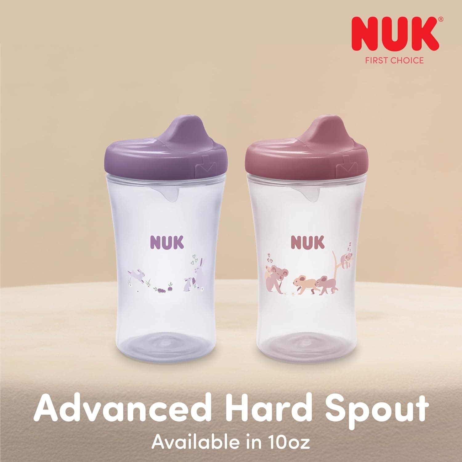 لیوان آبخوری NUK با دهانه سخت Advanced 10 oz لیوان آبخوری NUK با دهانه سخت Advanced 10 oz