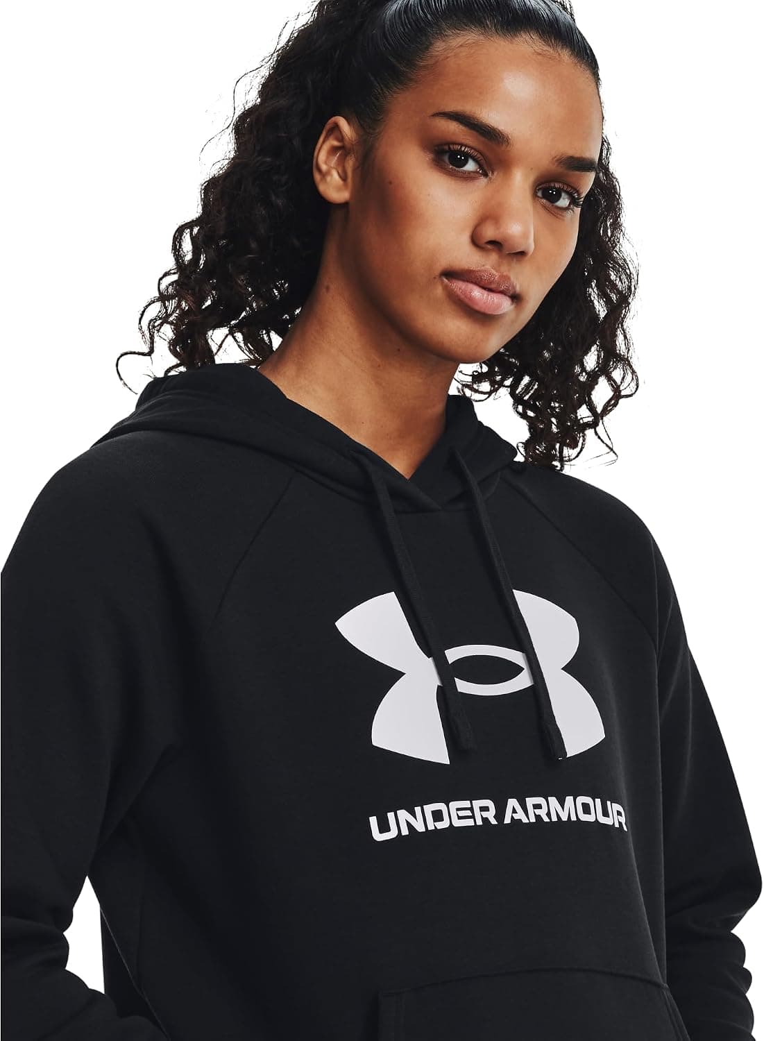 سویشرت زنانه Under Armour کلاهدار پلار با لوگوی بزرگ سویشرت زنانه Under Armour کلاهدار پلار با لوگوی بزرگ