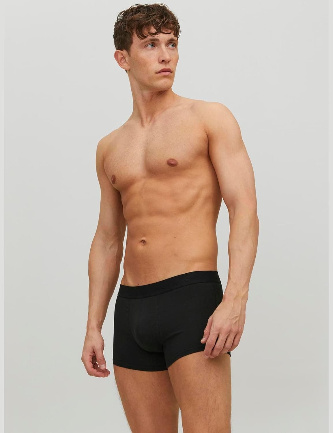 باکسر مردانه JACK & JONES مدل Jacwaistband بسته 3 عددی Noos باکسر مردانه JACK & JONES مدل Jacwaistband بسته 3 عددی Noos
