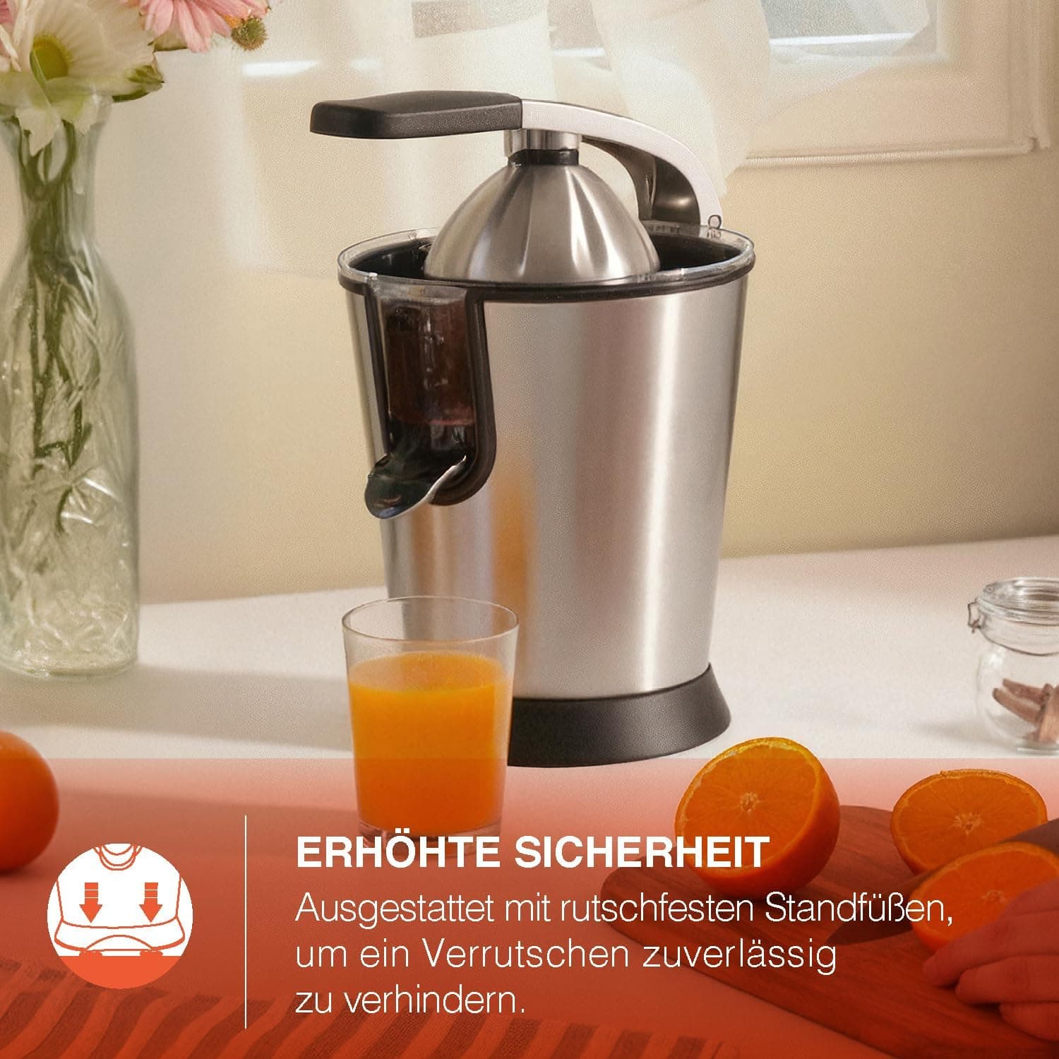آبمیوهگیری مرکبات H.Koenig 160W استیل ضدزنگ مدل AGR80 آبمیوهگیری مرکبات H.Koenig 160W استیل ضدزنگ مدل AGR80