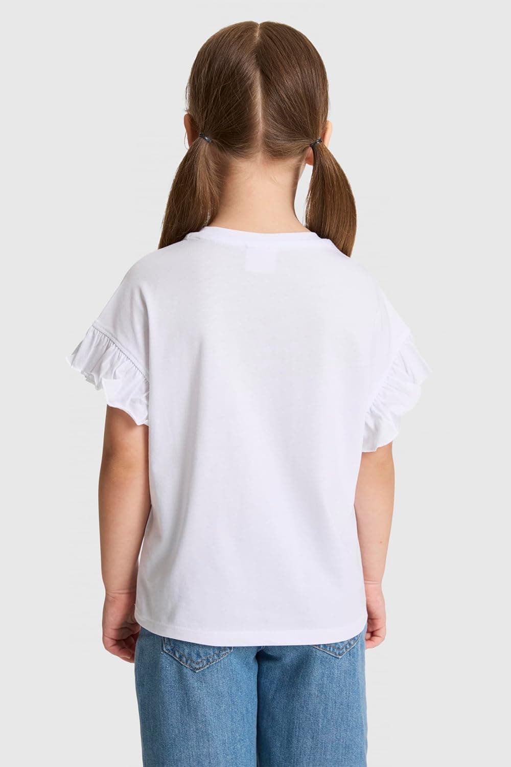 تیشرت دخترانه U.S. Polo Assn. سفید مدل 50325654-VR013 تیشرت دخترانه U.S. Polo Assn. سفید مدل 50325654-VR013