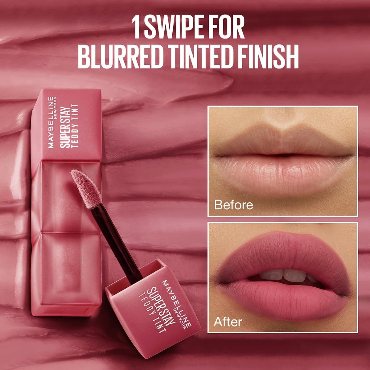 رژ لب Maybelline New York Super Stay Teddy Tint مات مدل 105 Velvet Choker رژ لب Maybelline New York Super Stay Teddy Tint مات مدل 105 Velvet Choker