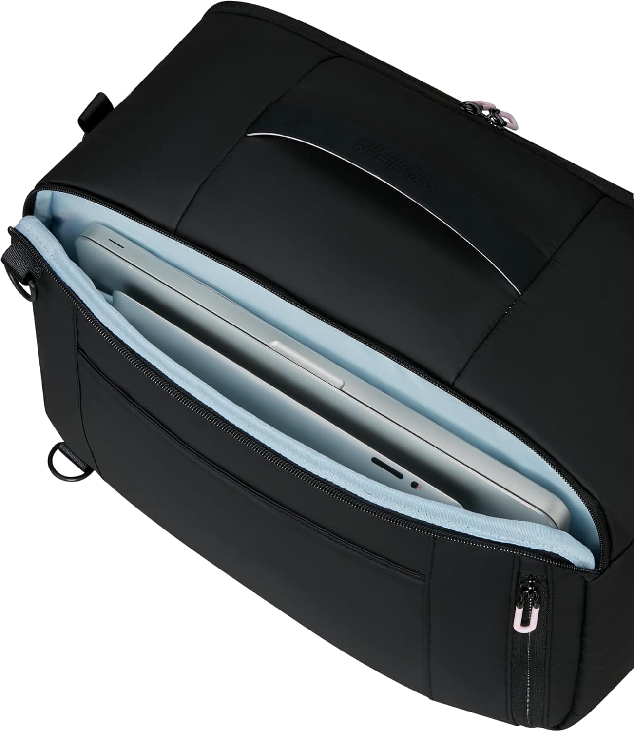 کیف دستی زنانه American Tourister سهحالته 14.0 inch مدل PUFFYPOP کیف دستی زنانه American Tourister سهحالته 14.0 inch مدل PUFFYPOP