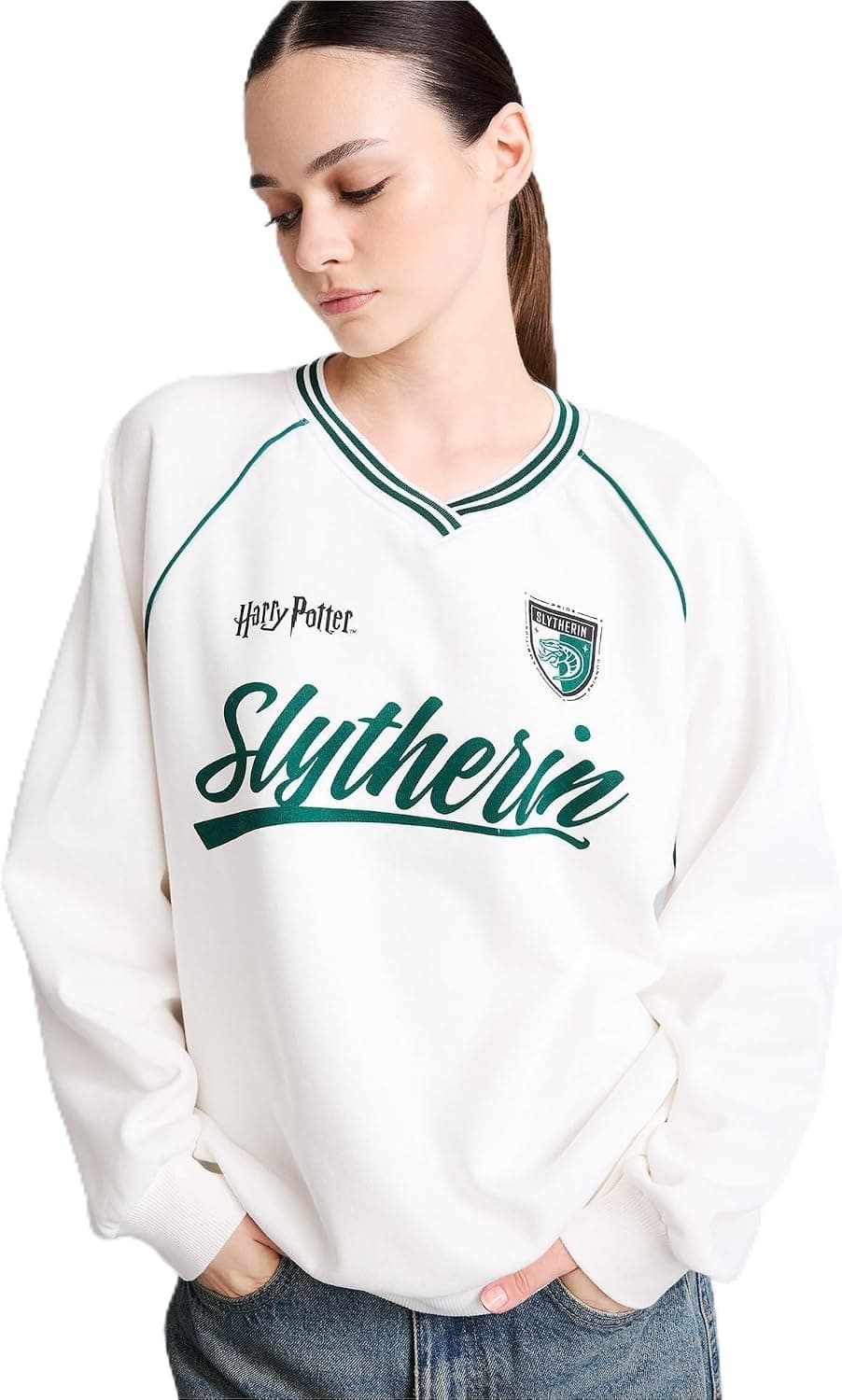 سویشرت DeFacto اورسایز یقه هفت با چاپ Harry Potter و پارچه ضخیم سویشرت DeFacto اورسایز یقه هفت با چاپ Harry Potter و پارچه ضخیم