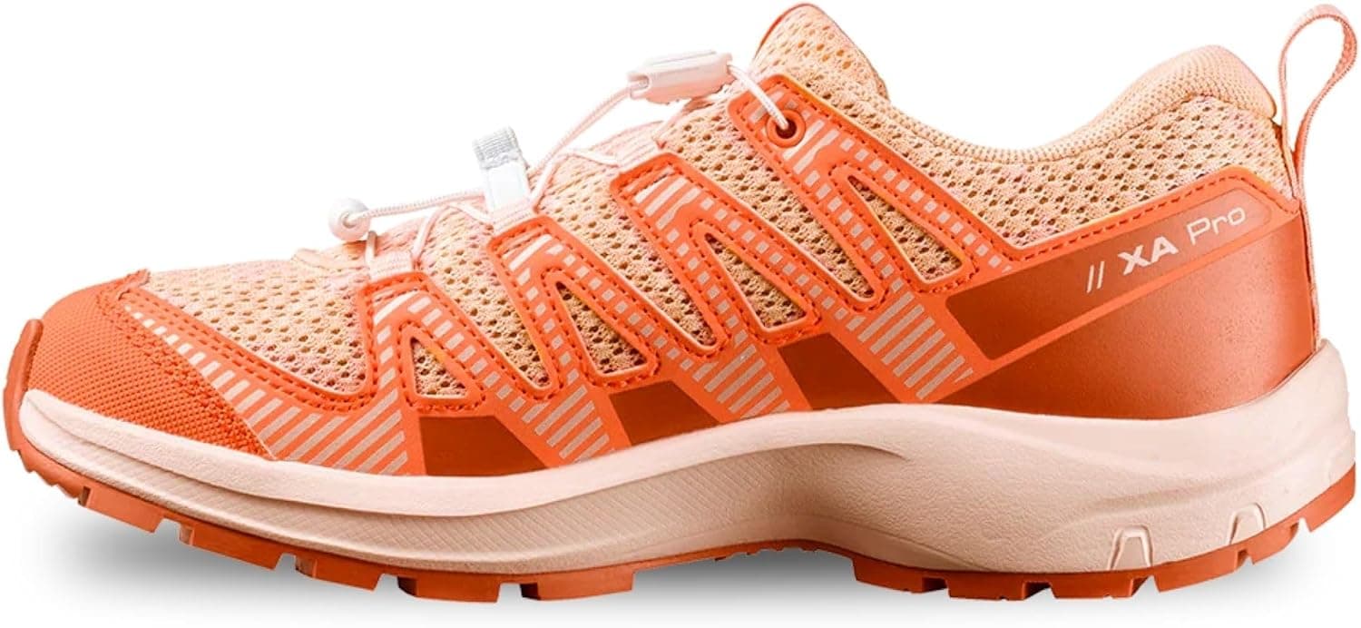 کفش اوتدور بچگانه Salomon صورتی مدل Xa Pro V8 کفش اوتدور بچگانه Salomon صورتی مدل Xa Pro V8