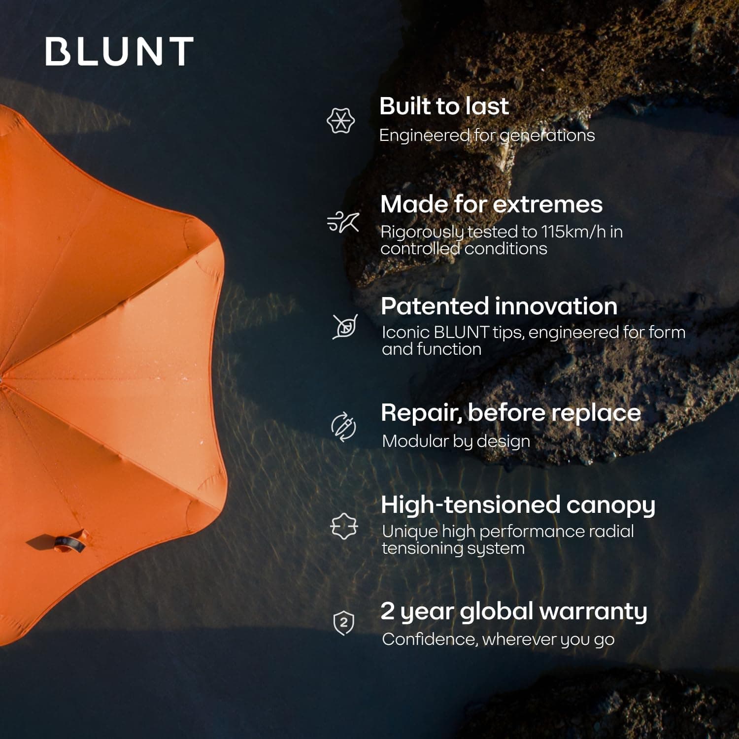 چتر BLUNT مدل Metro چتر BLUNT مدل Metro