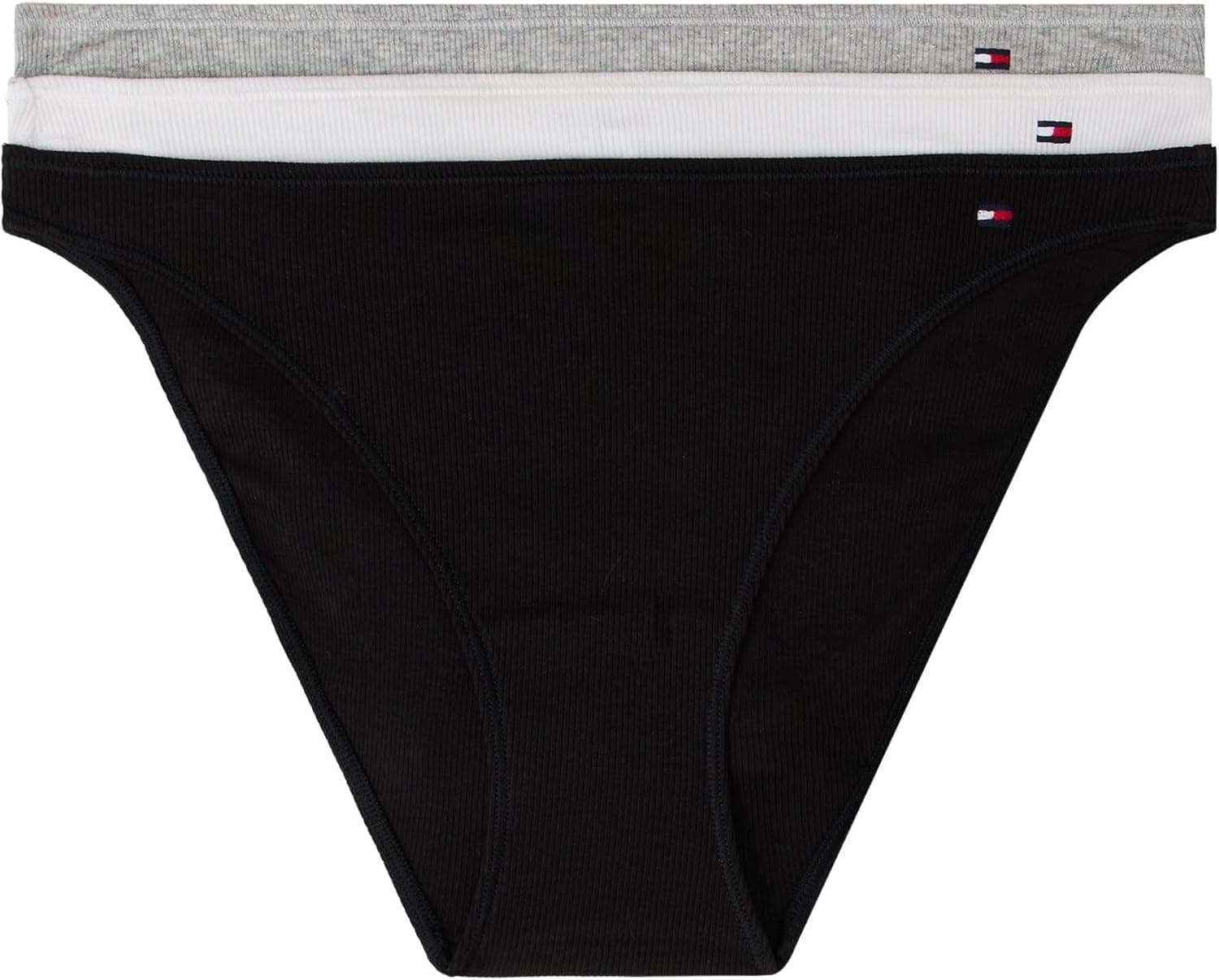 لباس زیر بیکینی زنانه Tommy Hilfiger بسته 3 تایی DIPPED لباس زیر بیکینی زنانه Tommy Hilfiger بسته 3 تایی DIPPED