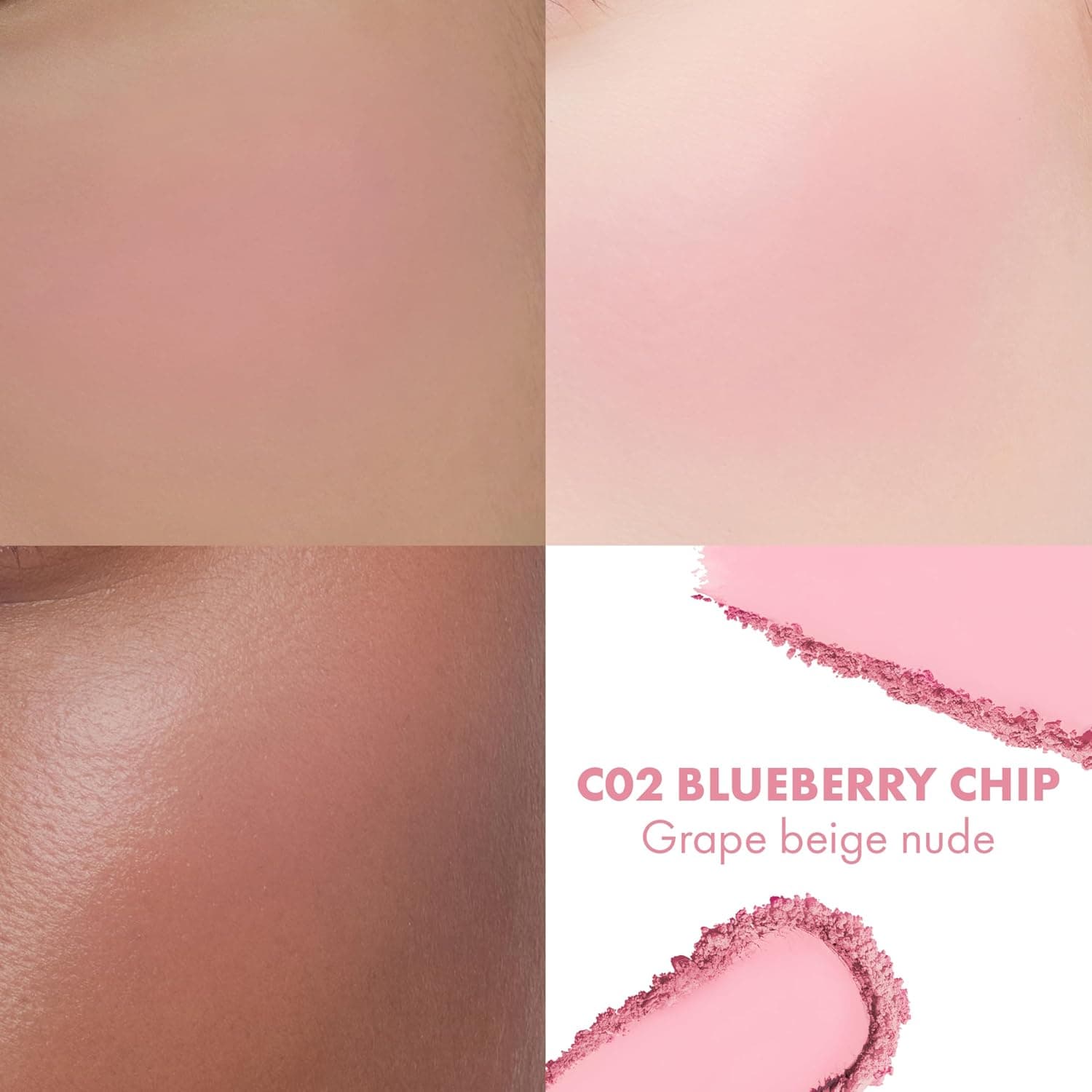 رژگونه rom&nd Better Than Cheek رنگ C02 Blueberry Chip رژگونه rom&nd Better Than Cheek رنگ C02 Blueberry Chip