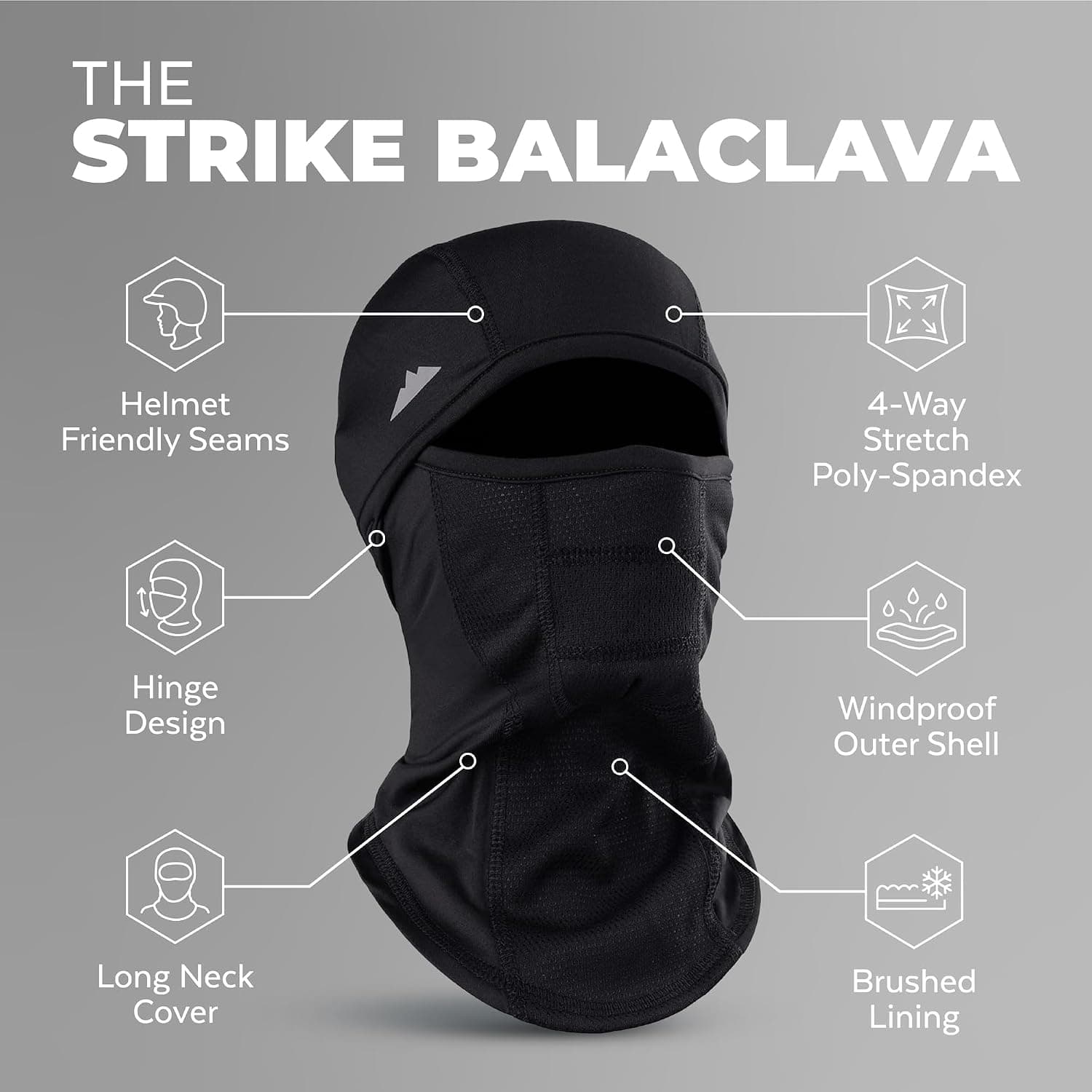 ماسک بالاکلاوا زمستانی مردانه و زنانه Tough Headwear ماسک بالاکلاوا زمستانی مردانه و زنانه Tough Headwear