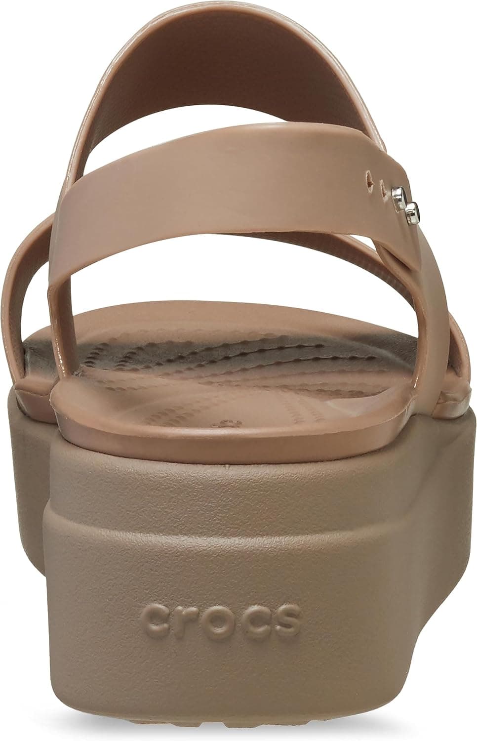 صندل زنانه Crocs پاشنه گوهای کم ارتفاع مدل Brooklyn صندل زنانه Crocs پاشنه گوهای کم ارتفاع مدل Brooklyn